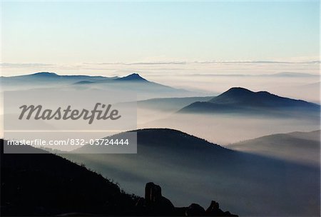 Mist and mountains