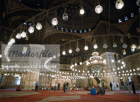 Mohammed Ali Mosque in Citadel of Cairo