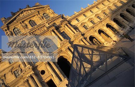 Louvre courtyard