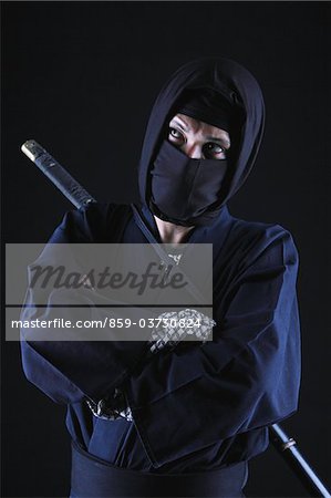 Ninja pensif