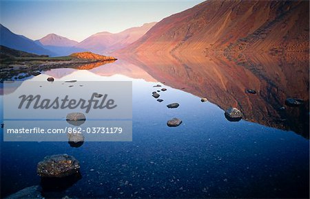 England, Cumbria, Wasdale Head, Wastwater