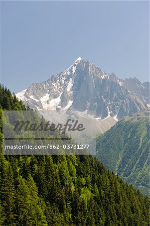 France, Rhone Alpes, la vallée de Chamonix, Les Dru France, Rhone Alpes, la vallée de Chamonix, Les Dru