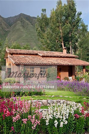 Au Pérou, une des villas plus attrayants à Urubamba Villas, situé dans des jardins magnifiques à proximité de Urubamba.