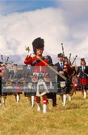 Eine Highland Gathering, Invergordon, Ross & Cromarty, Schottland
