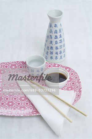 Asian table setting Asian table setting