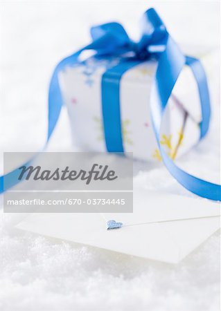 Lettre et boîte-cadeau Lettre et boîte-cadeau
