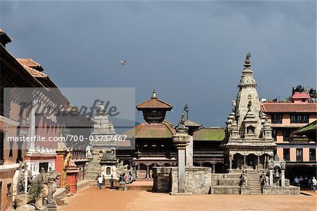 Durbar Square, Bhaktapur, Zone de la Bagmati, Madhyamanchal, Népal