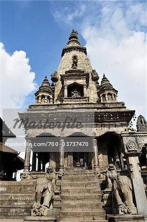 Temple at Durbar Square, Bhaktapur, Bagmati Zone, Madhyamanchal, Nepal