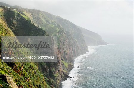 Côte près de Ponta Pargo, Madeira, Portugal