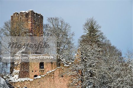 Château ruine Waldau, Koenigsfeld, forêt noire, Bade-Wurtemberg, Allemagne Château ruine Waldau, Koenigsfeld, forêt noire, Bade-Wurtemberg, Allemagne