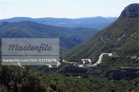 Col de l'Espigoulier, das Massif De La Sainte-Baume, Bouches-du-Rhone, Provence, Cote d ' Azur, Frankreich