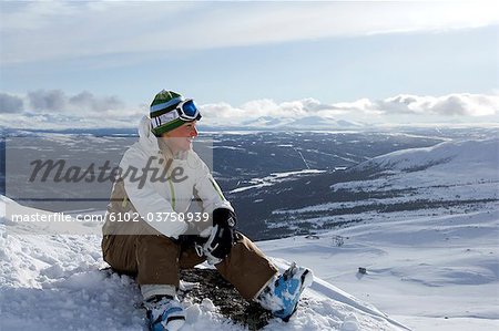 A woman admiring the view.