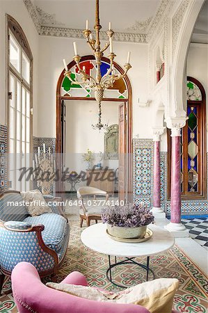 Schönen marokkanischen Stil Stadthaus