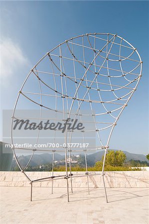 'That Profile' Sculpture, Getty Center, Los Angeles, California