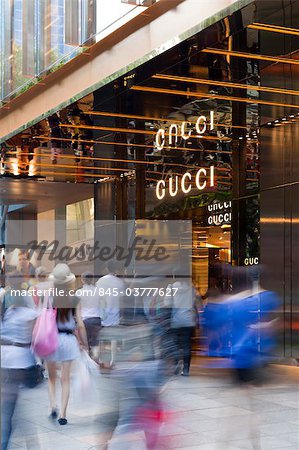 Gucci magasin phare dans le Centre de Paragon sur Orchard Road. Architectes : Architectes DP et Frida Giannini.