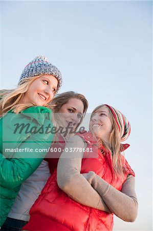 Adolescents en plein air