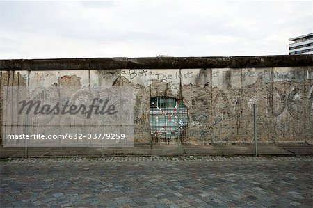 Germany, Berlin, Berlin Wall at Zimmerstrasse Germany, Berlin, Berlin Wall at Zimmerstrasse