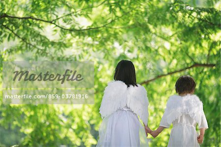 Children Dressed as Angels