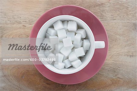 Cup of Sugar Cubes