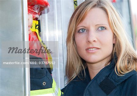 Woman Firefighter