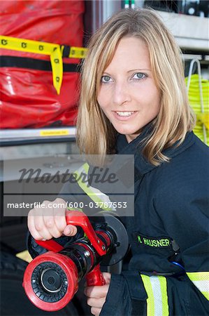 Woman Firefighter