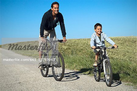 Père et fils cyclisme
