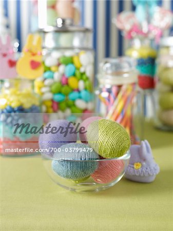 Easter Decorations and Candy