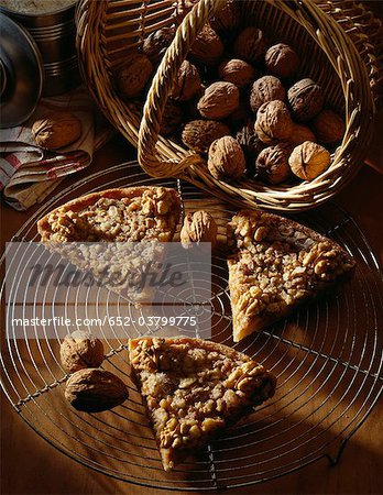 Walnut tart