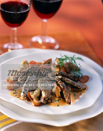 Strogonoff-style beef sauté