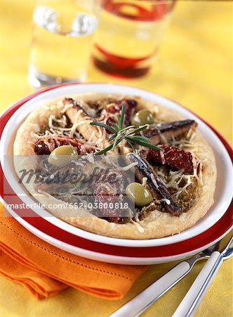 Gegrillte Makrelen tart