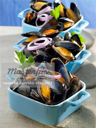 Mussels Marinières