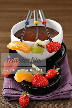 Fondue au chocolat