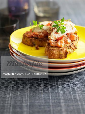 Crostinis de poulet