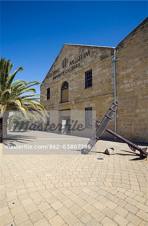 Australia, Western Australia, Fremantle.  Western Australian Maritime Museum.  Maritime Museum Shipwreck Galleries.