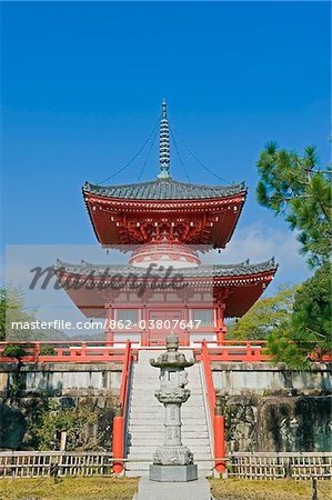 Asien, Japan. Kyoto, Sagano, Daikaku-Ji (Daikakuji)-Tempel, (876)