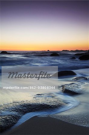 Camps Bay at sunset, Cape Town, Western Cape, South Africa Camps Bay at sunset, Cape Town, Western Cape, South Africa