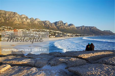 Camps Bay, Cape Town, Western Cape, Afrique du Sud Camps Bay, Cape Town, Western Cape, Afrique du Sud