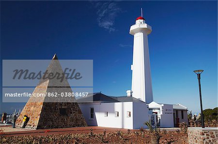 Phare de Donkin, Donkin réserve, Port Elizabeth, Cap oriental, Afrique du Sud Phare de Donkin, Donkin réserve, Port Elizabeth, Cap oriental, Afrique du Sud