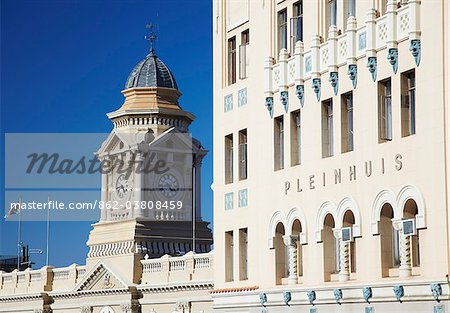 City Hall and Pleinhuis, Port Elizabeth, Eastern Cape, South Africa City Hall and Pleinhuis, Port Elizabeth, Eastern Cape, South Africa