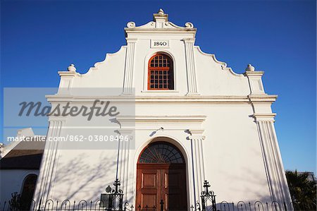 Église rhénane, Stellenbosch, Western Cape, Afrique du Sud