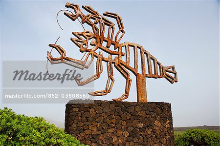 Jameos del Agua, architecture et nature de l'artiste César Manrique. Île de Lanzarote.