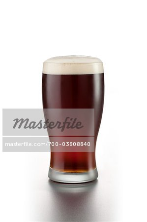 Amber Beer in Beer Glass