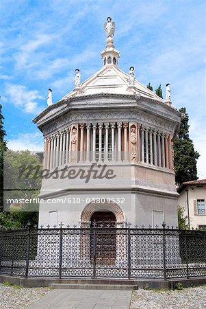 Baptistère de Lombardie, Bergame, Italie