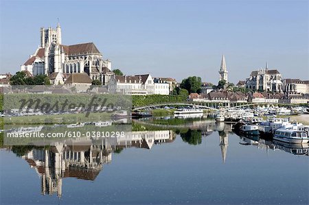 France, cathédrale de Bourgogne, Auxerre, St Etienne