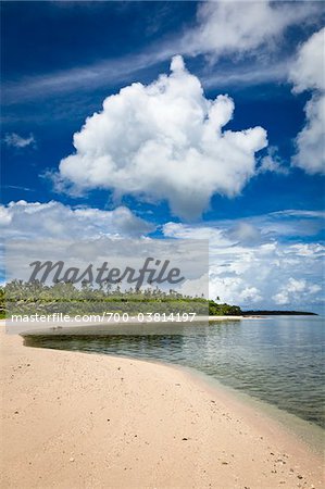 Beach near Pangai, Ha'apai, Kingdom of Tonga