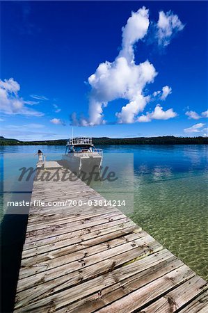 Boat and Dock, Vava'u, Kingdom of Tonga
