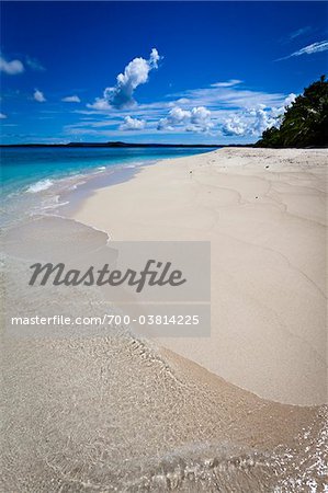Beach at Mounu Island Resort, Vava'u, Kingdom of Tonga
