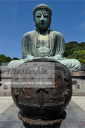 Kotoku-in Daibutsu, Kamakura, Kanto, Honshu, Japon