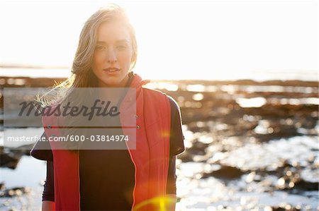 Woman, Bolinas, Marin County, California, USA