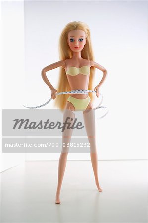 Doll Measuring Waist with Measuring Tape